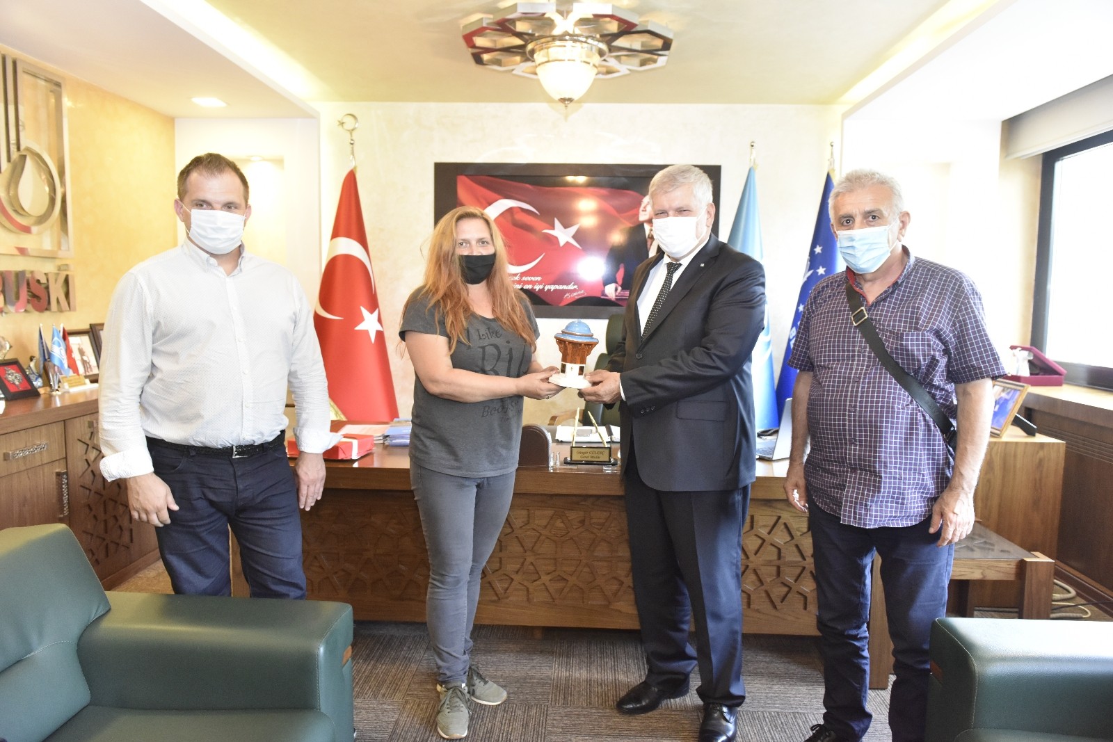 Bulgaristandan Gelen İş Heyetinden Buskiye Ziyaret