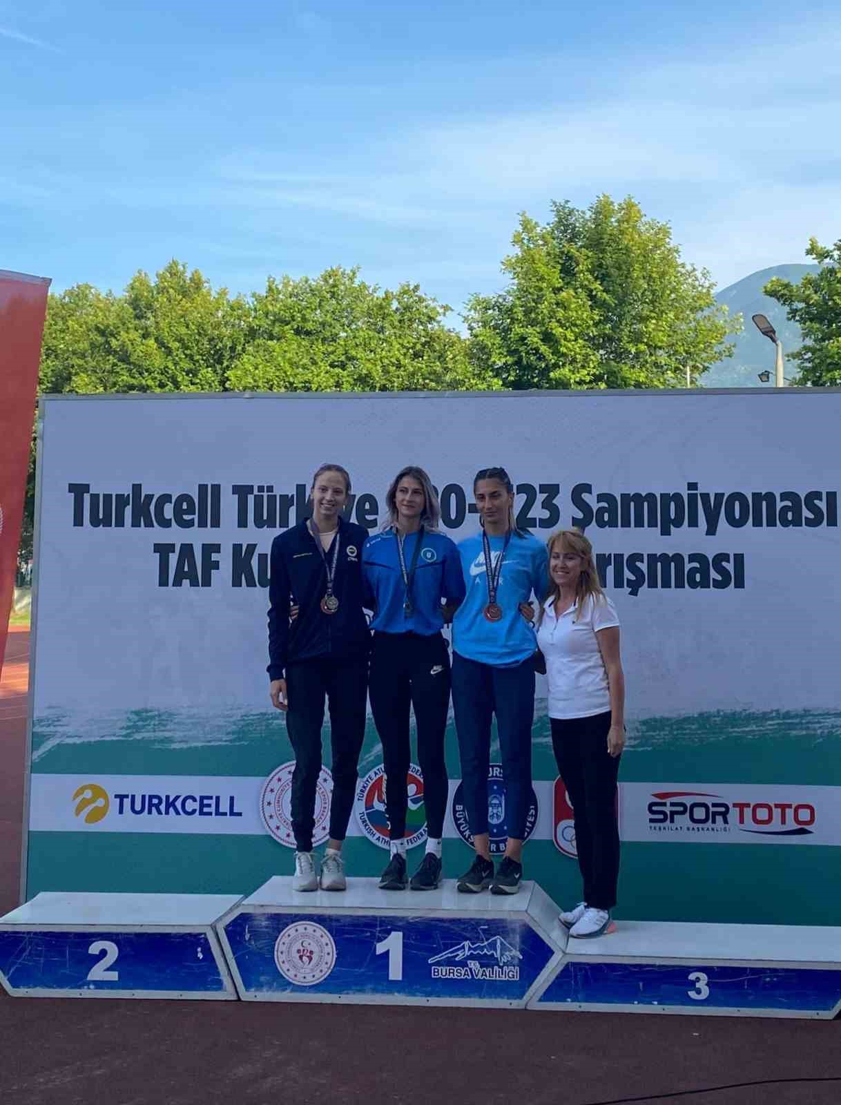 Bursa Büyükşehir Belediyespor, Türkiye Atletizm Şampiyonasında Madalyaları Topladı