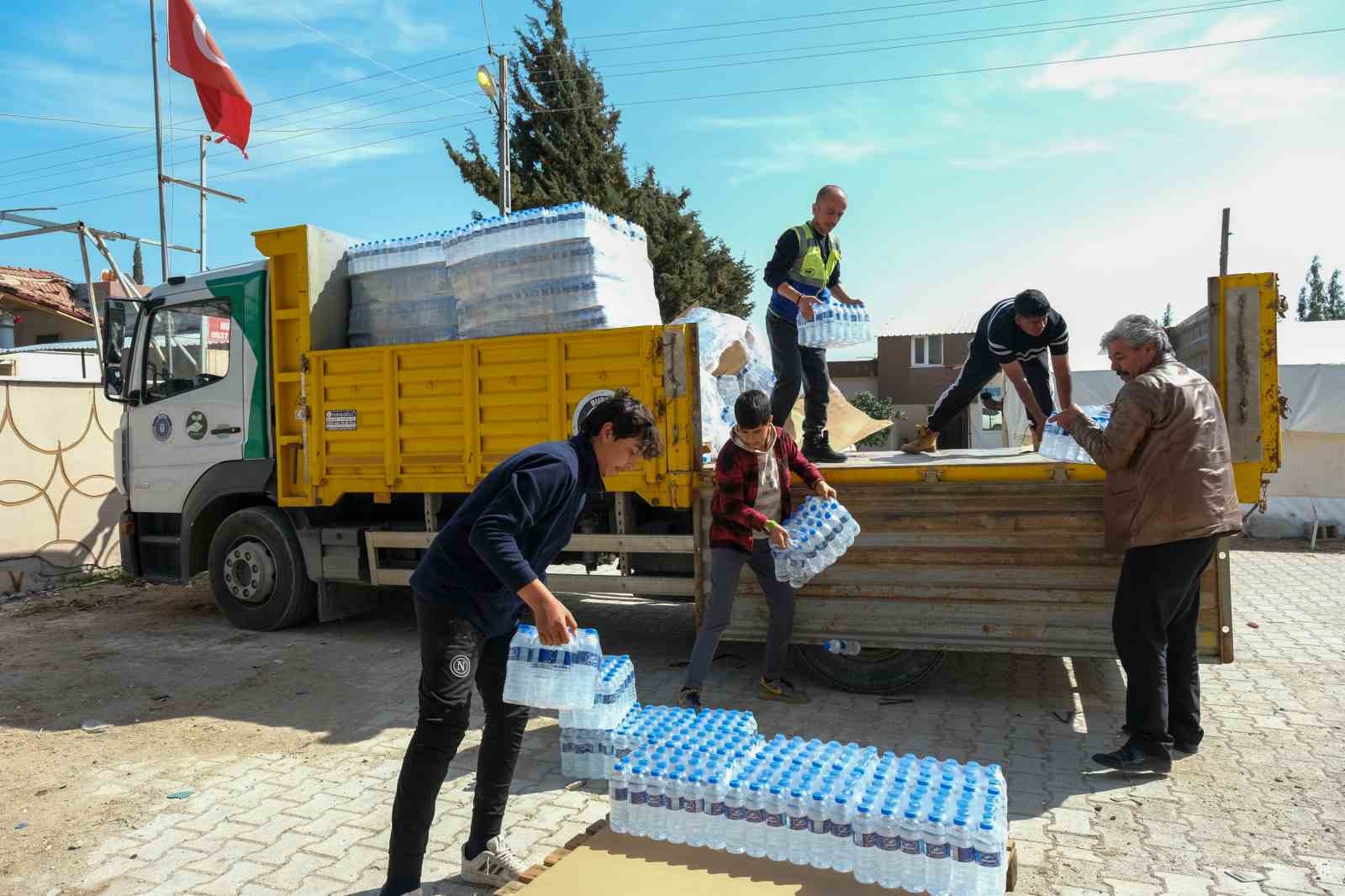 Bursa Büyükşehirden Hatay'da Su Seferberliği