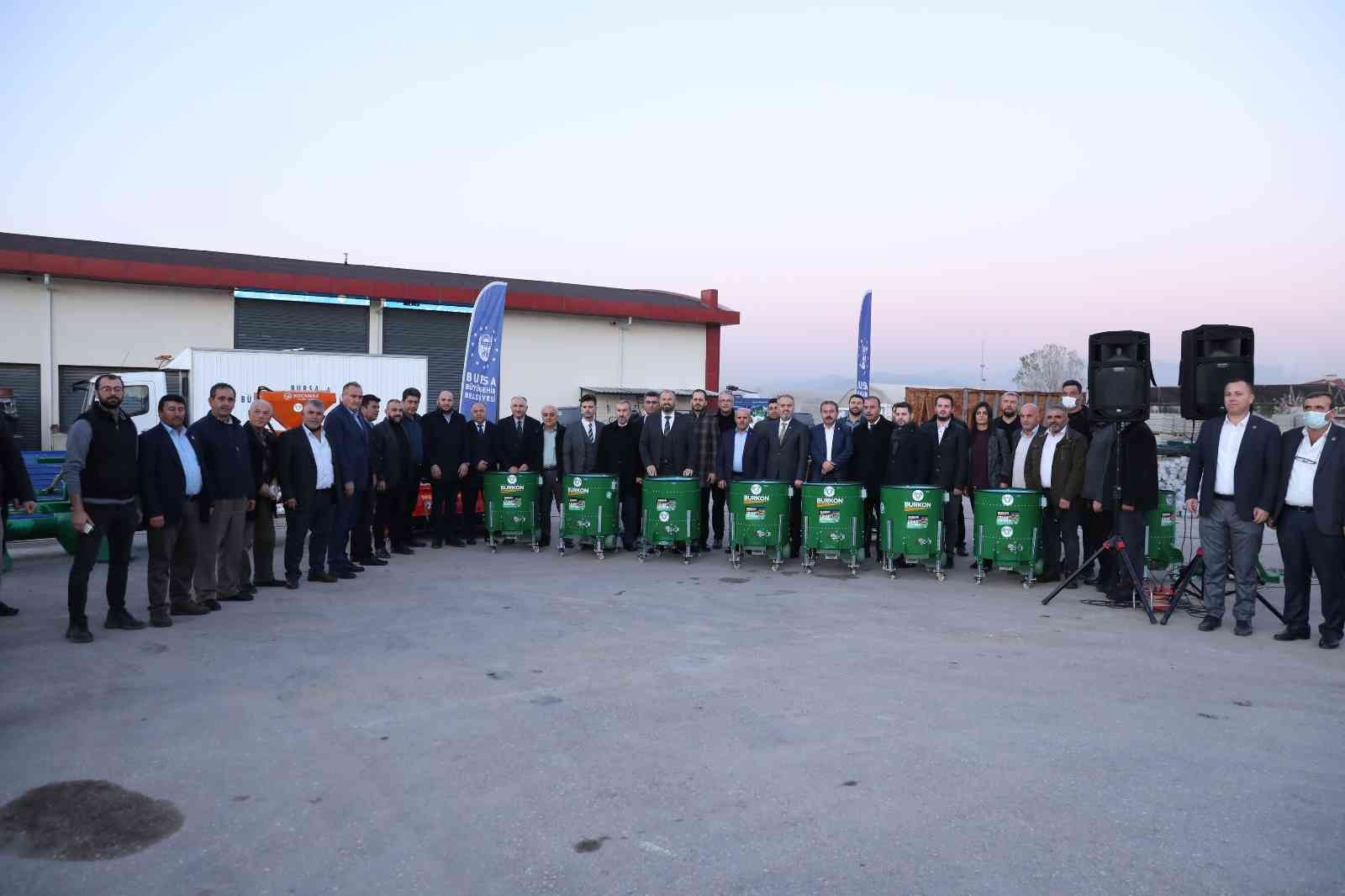 Bursa Büyükşehirden Tarımda Makineleşmeye Destek