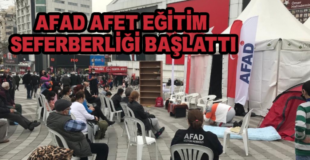 Bursa'da Afet Eğitimi Başladı