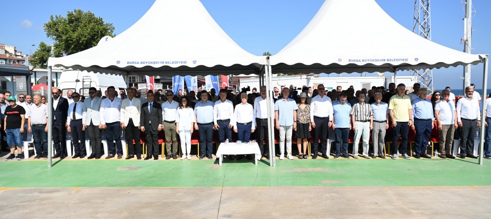 Bursa’da artık denizden de ulaşım var