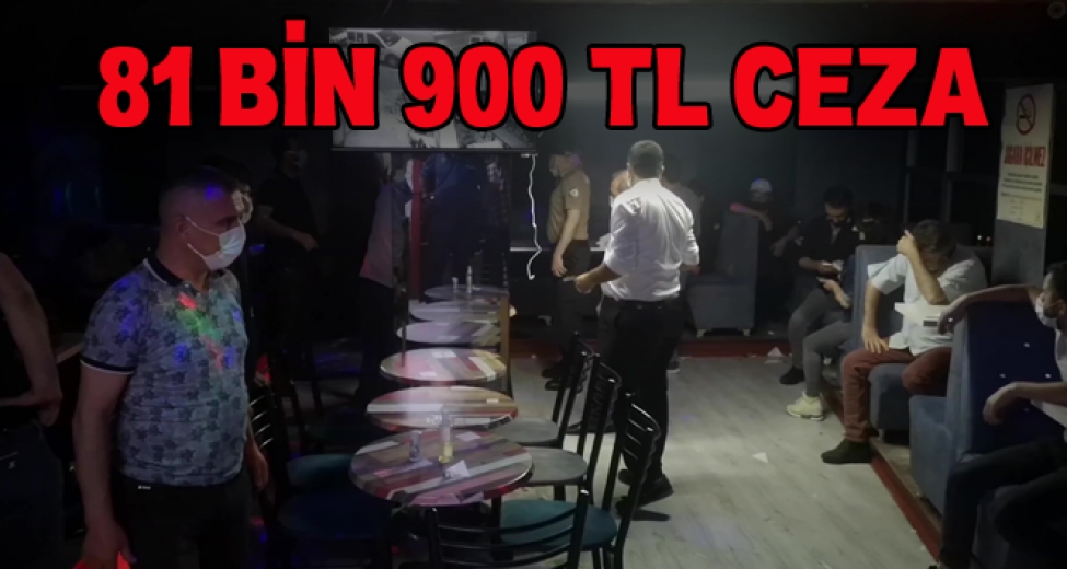 Bursa'da Eğlence Mekanına Baskın