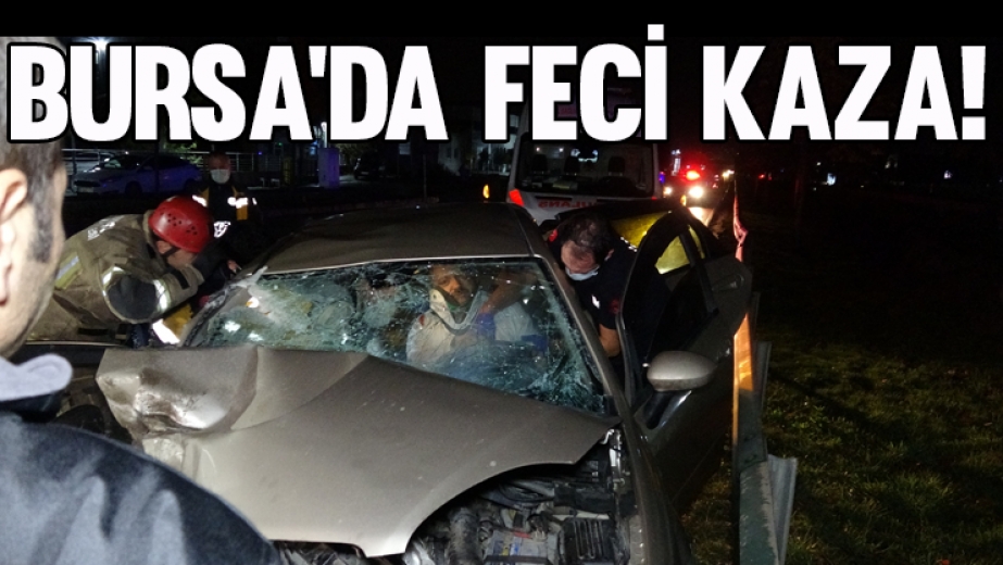 Bursa'da Feci Kaza!