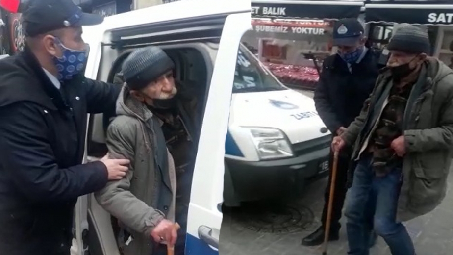 Bursa'da Fenalaşan Yaşlı Adamın İmdadına Zabıta Yetişti
