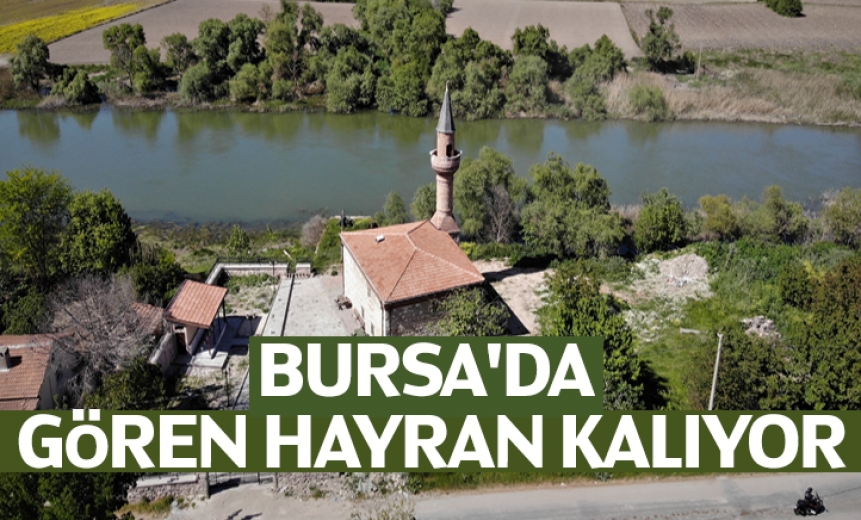 Bursa'da gören hayran kalıyor