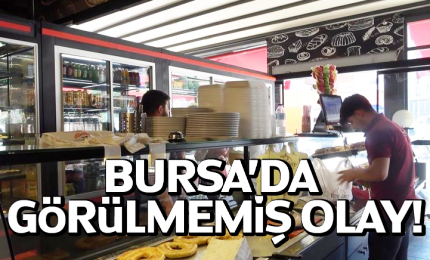 Bursa'da Görülmemiş Olay!