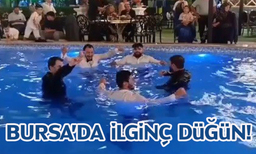 Bursa'da İlginç Düğün...
