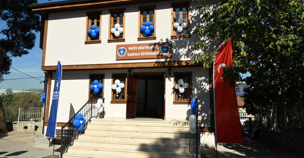 Bursa'da Kütüphanesiz Okul Kalmayacak