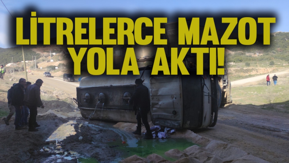 Bursa'da Litrelerce Mazot Yola Aktı!