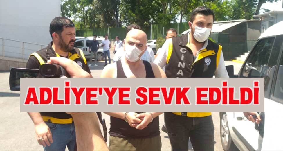 Bursa'da Rehine Operasyonunun Şüphelisi Adliye'ye Sevk Edildi