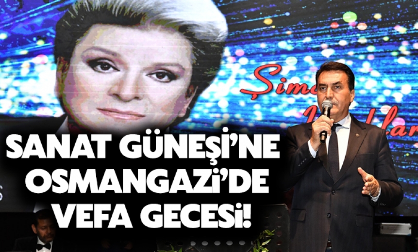 Bursa'da Sanat Güneşi Zeki Müren, Muhteşem Bir Geceyle Anıldı