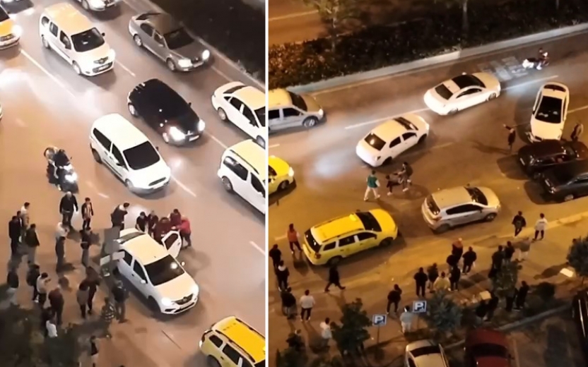 Bursa'da Sürücüler Birbirine Girdi!