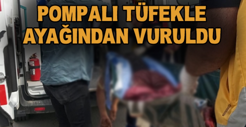 Bursa'da Tanımadığı Kişiler Tarafından Ayağından Vuruldu