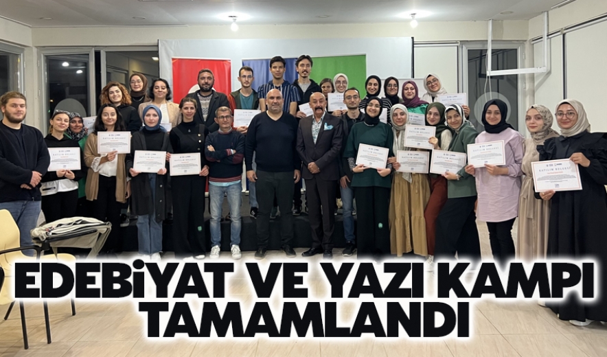 Bursa Edebiyat Ve Yazı Kampı Tamamlandı