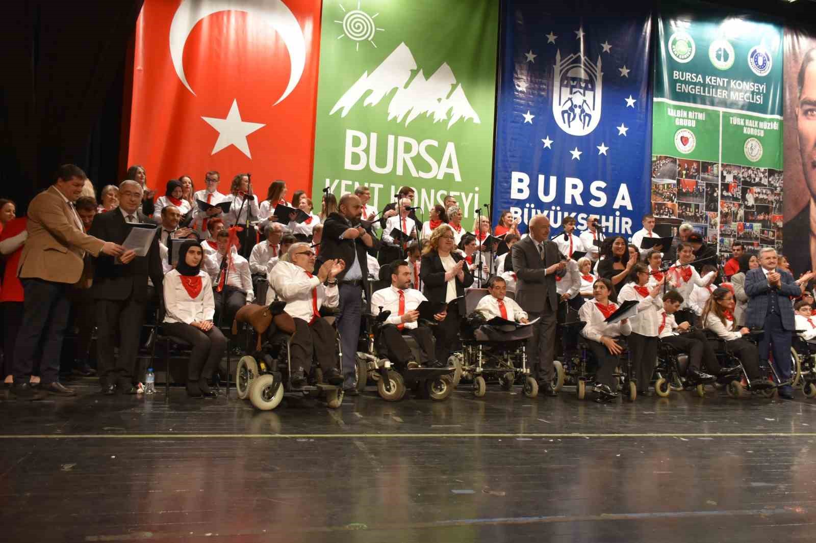 Bursa Engelliler Meclisinden Unutulmaz Konser