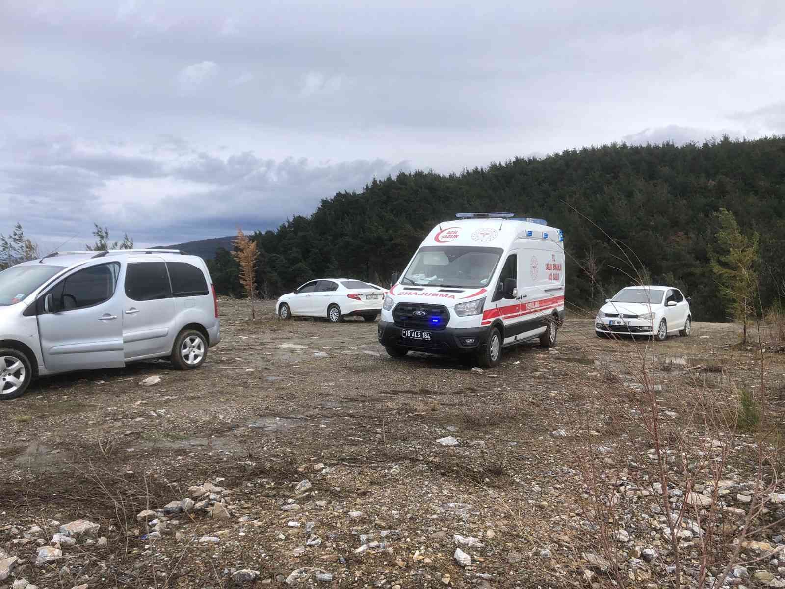 Bursa Hava Aracı Düştüğü İhbarı Ekipleri Alarma Geçirdi