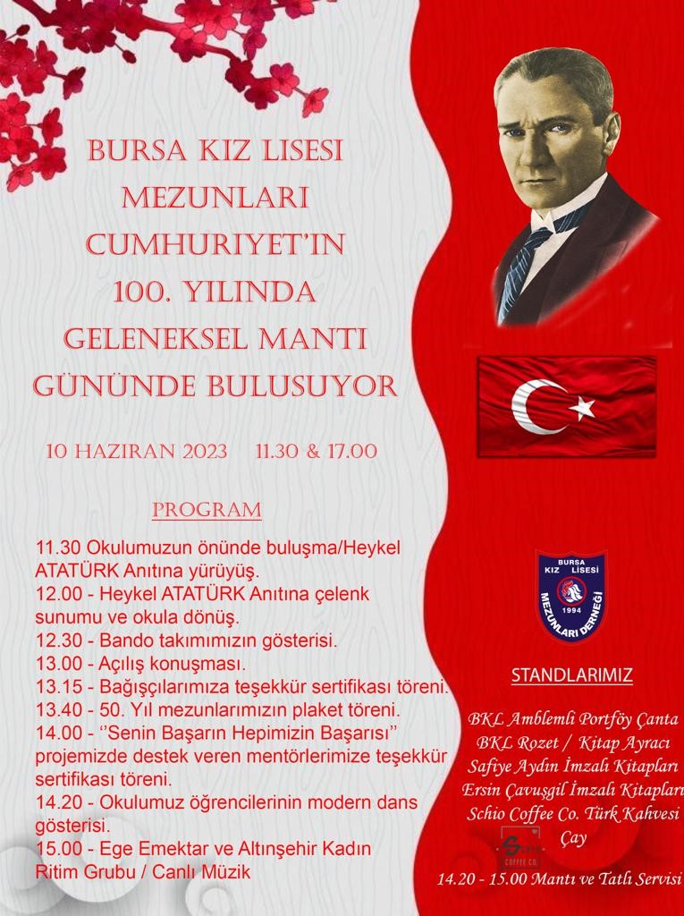 Bursa Kız Lisesi Geleneksel Mantı Gününde Buluşuyor