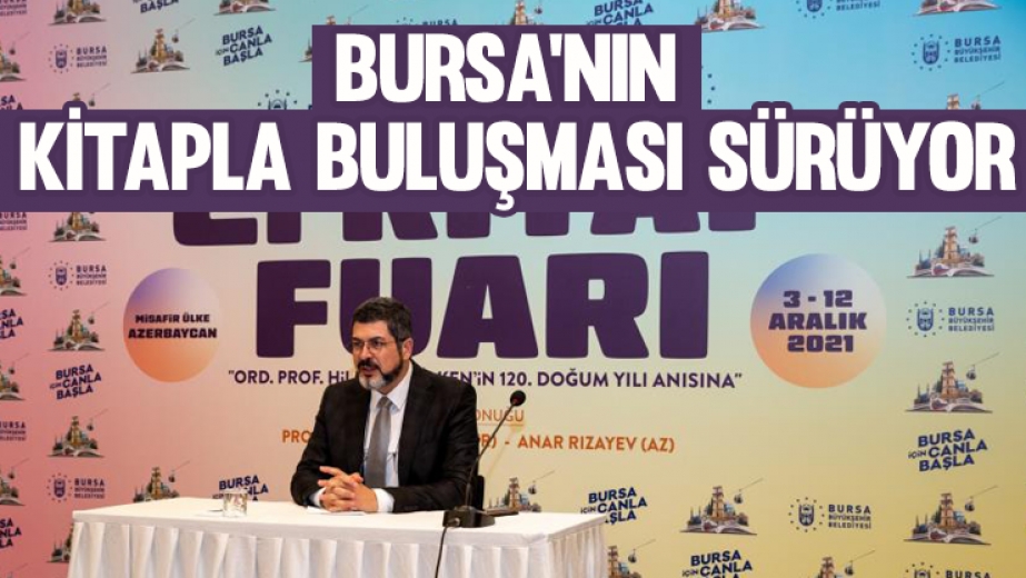 Bursa'nın Kitapla Buluşması Sürüyor