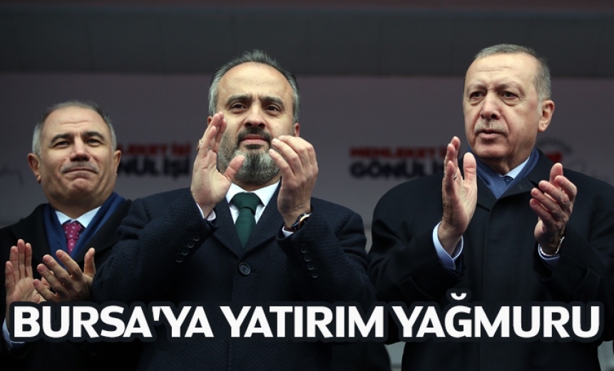Bursa'ya Yatırım Yağmuru