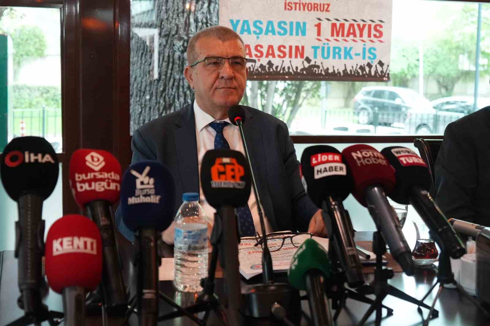 Bursada 1 Mayıs Kutlamaları Fatih Sultan Mehmet Bulvarından Yapılacak