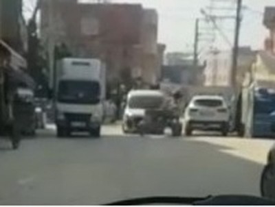 Bursada Başıboş At Arabası Karşı Yönden Gelen Otomobille Çarpıştı