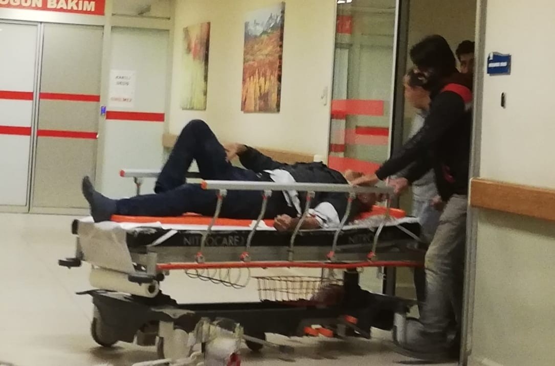 Bursa'da Bir Çalışan İlk İş Gününde Hastanelik Oldu