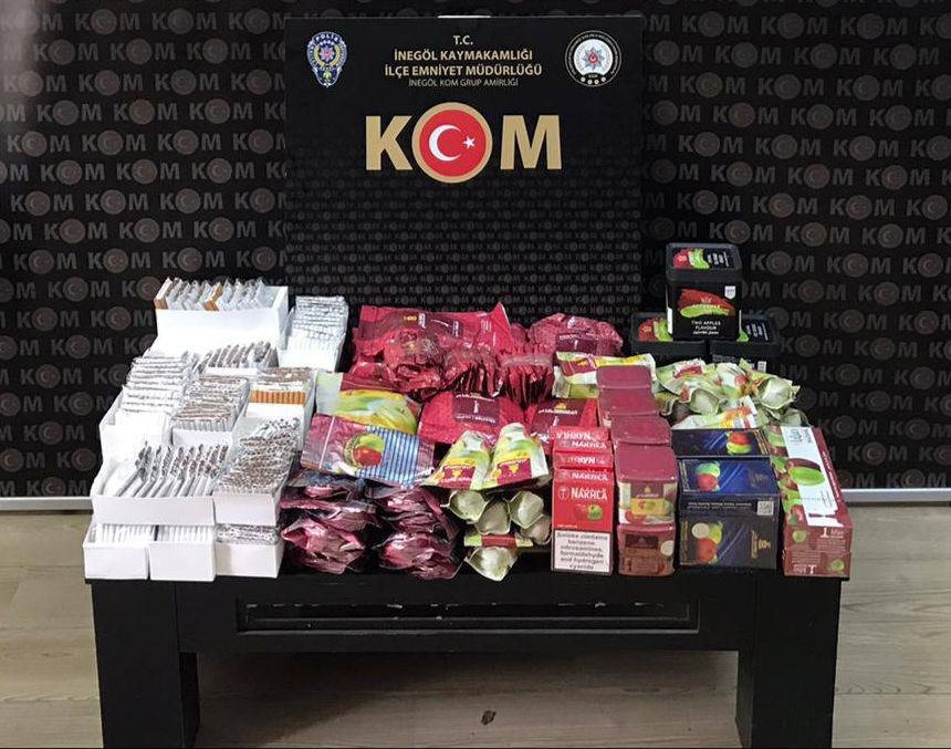 Bursada Gümrük Kaçağı Cep Telefonları Ele Geçirildi