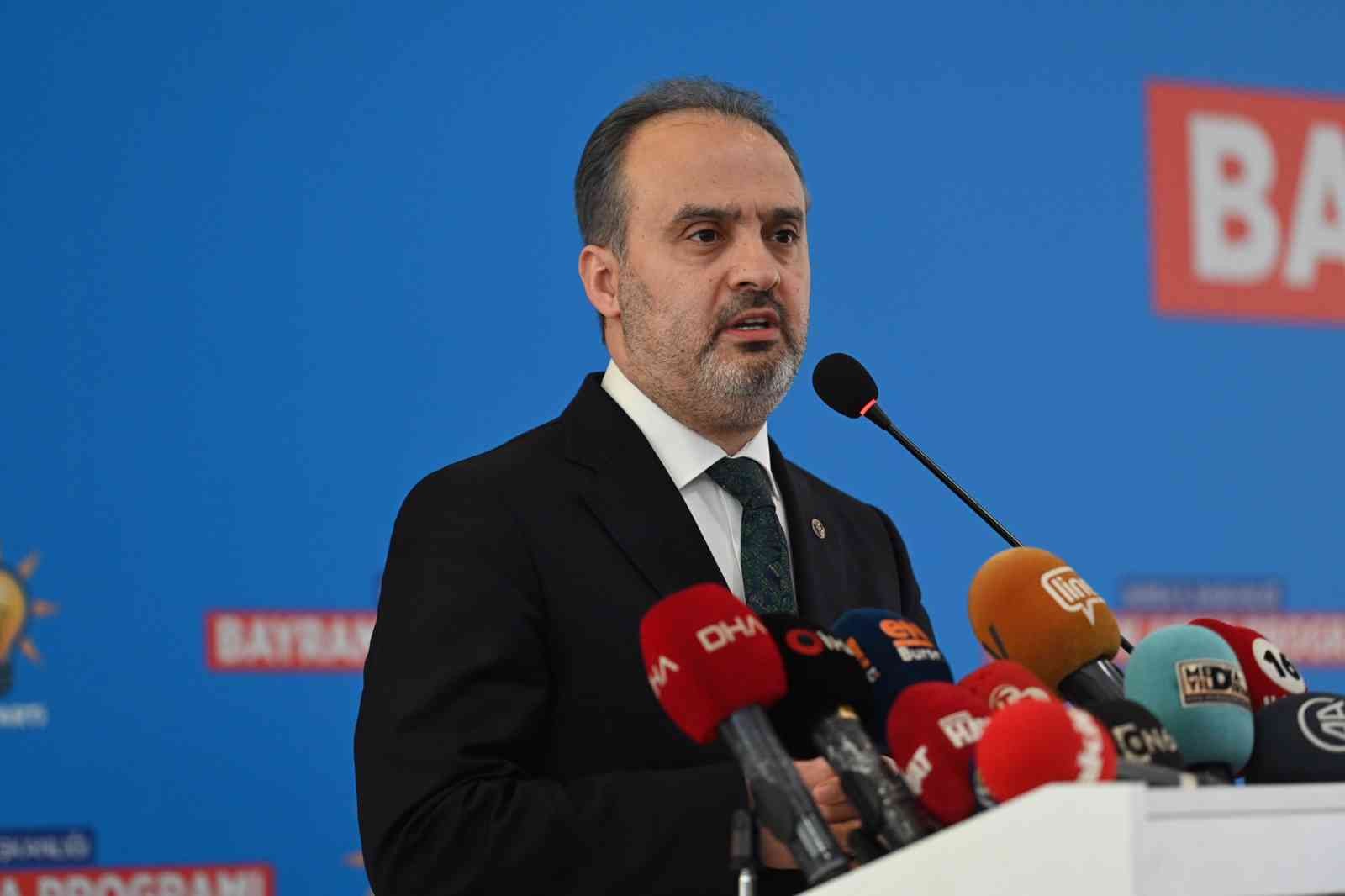 Bursada Hizmetler Hız Kesmeyecek