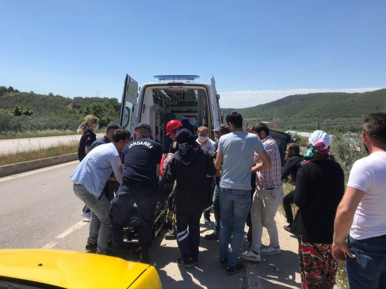 Bursada Kaza: 3 Yaralı