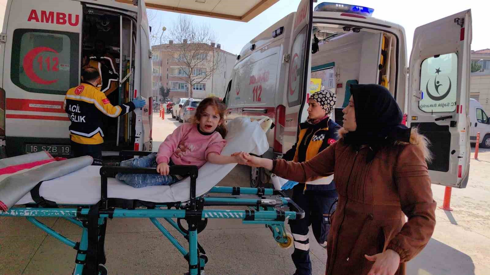 Bursa'da Kontrolden Çıkan Araç Dehşet Saçtı!