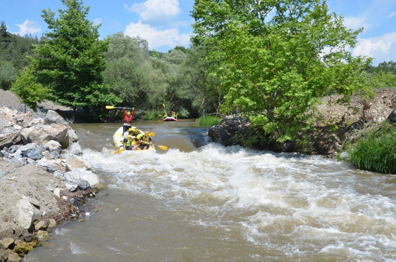Bursada Rafting Heyecanı