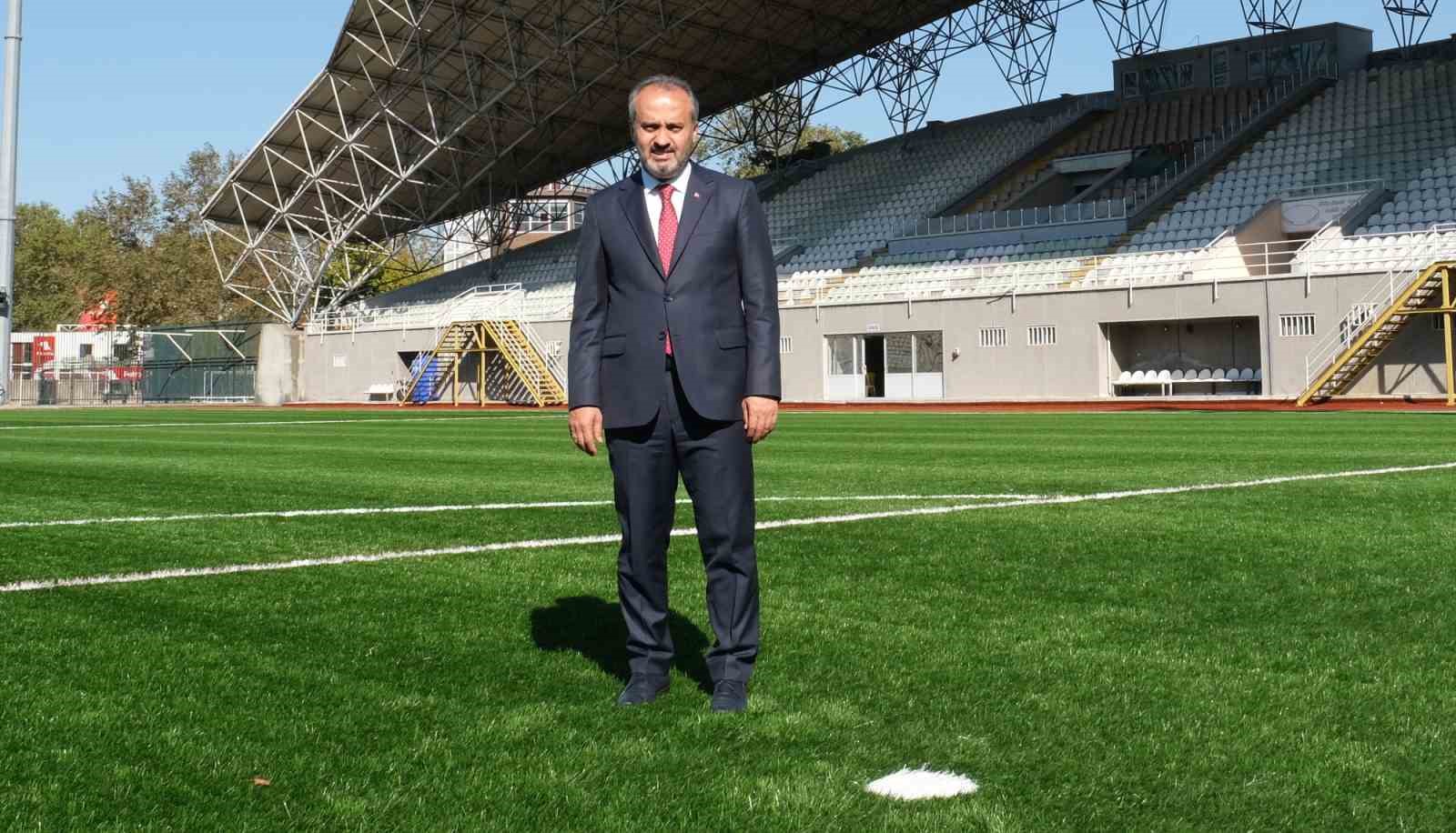 Bursada Saha Ve Zemin Futbola Elverişli Hale Geliyor