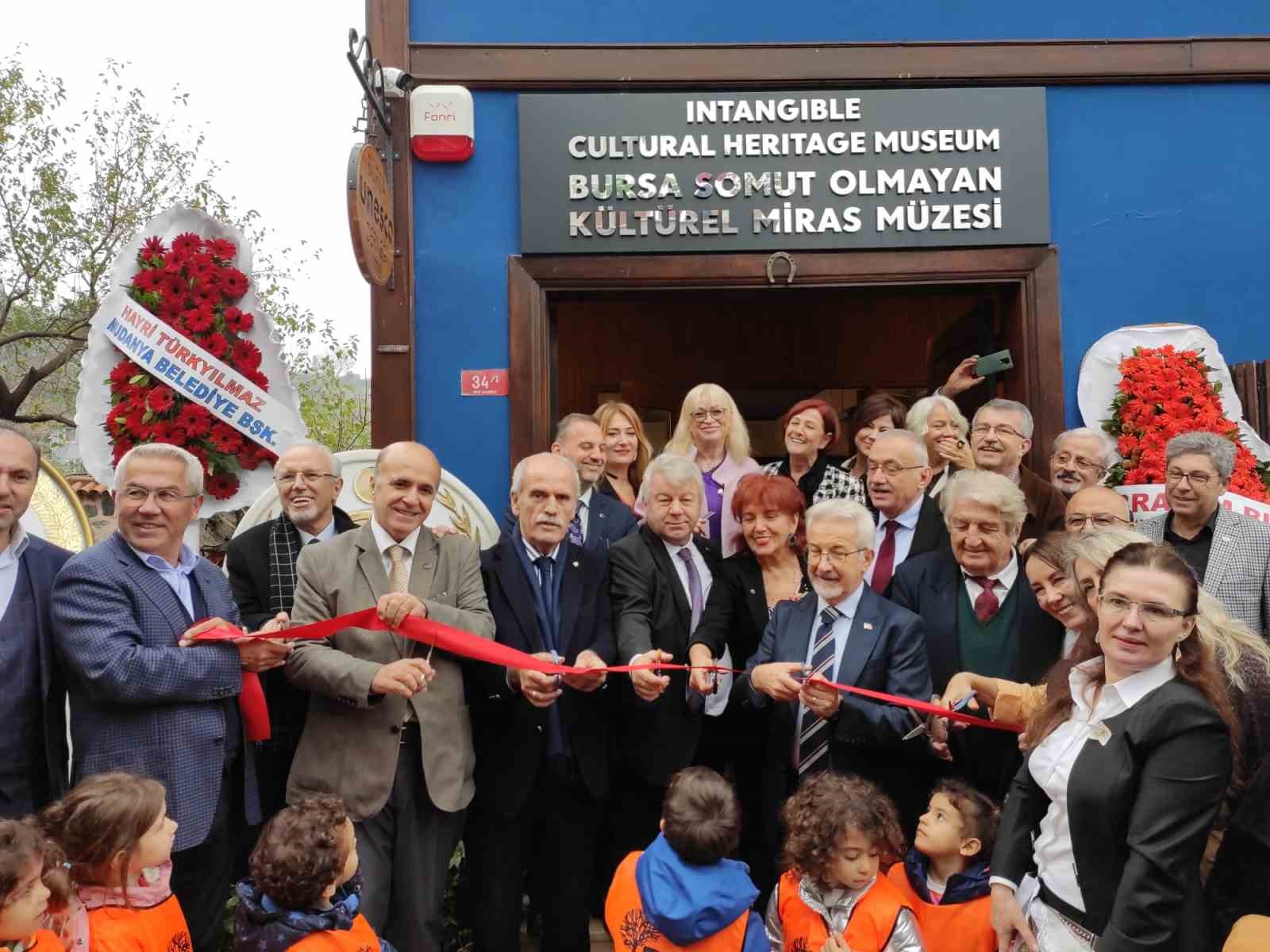 Bursada Somut Olmayan Kültürel Miras Müzesi Açıldı