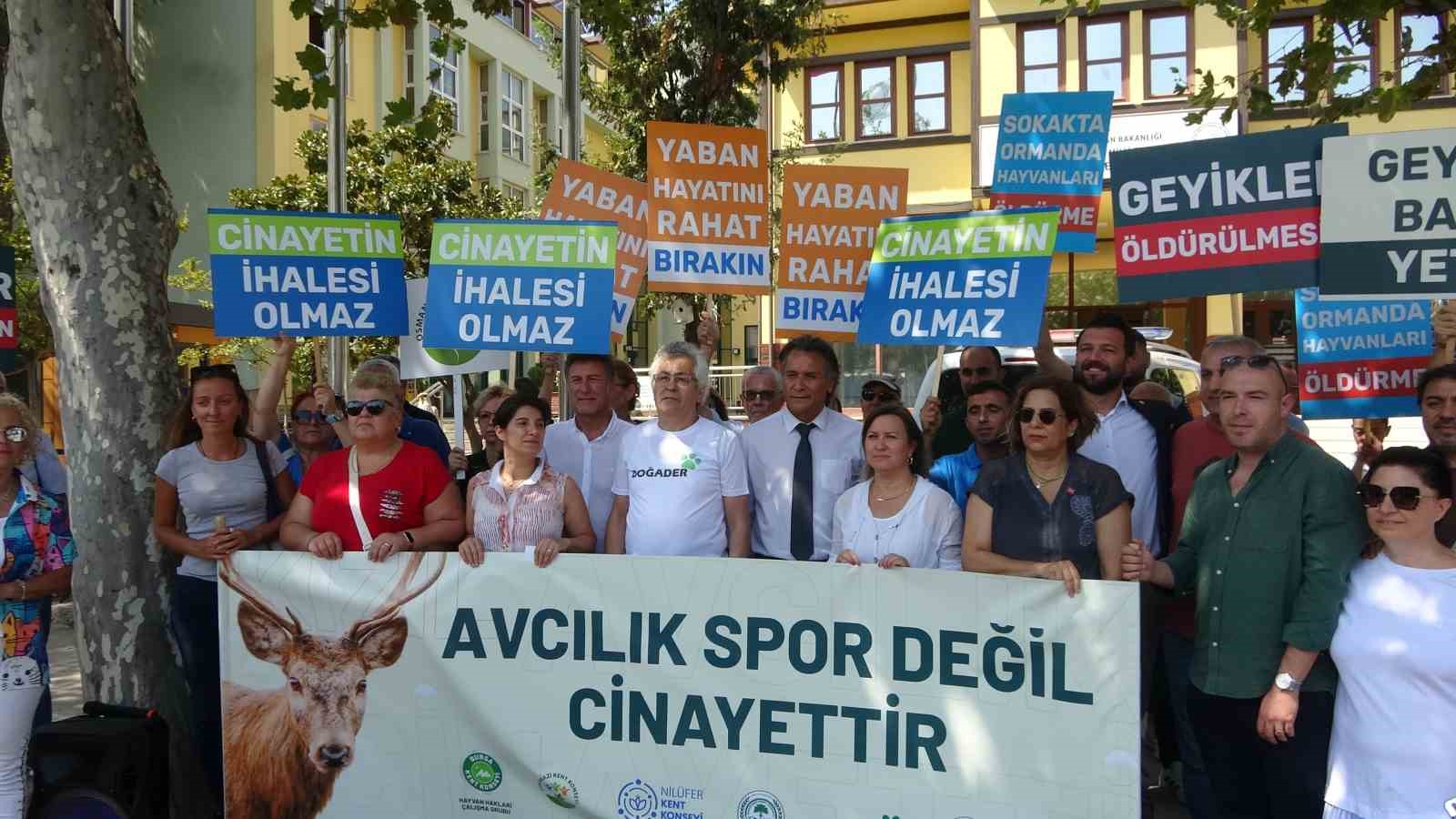 Bursada Stklardan Avcılık İhalesine Tepki