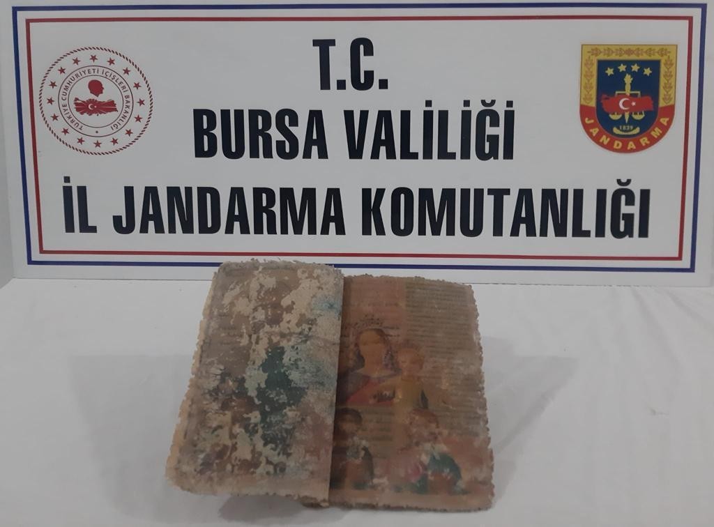 Bursa'da Tarihi Eser Operasyonu