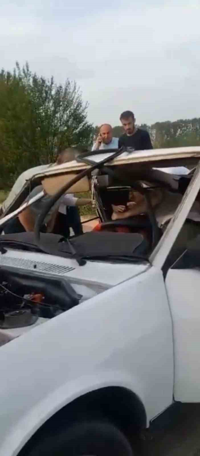Bursada Tofaş Otomobil Hurdaya Döndü: 1 Ölü