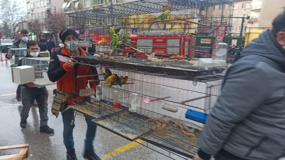 Bursada Toprak Kayması Nedeniyle 60 Daire Tahliye Edildi