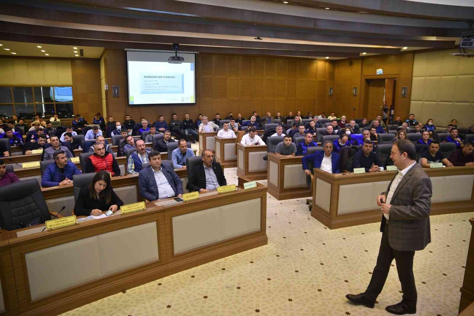 Bursada Zabıtaya Gelişim Eğitimi