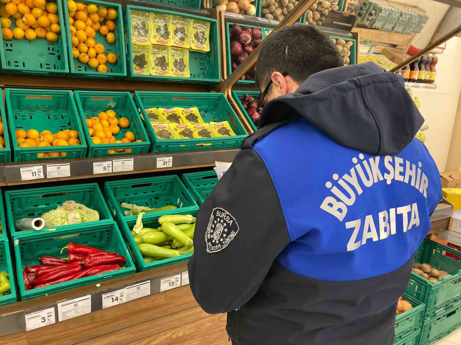 Bursada Zincir Marketler Mercek Altında