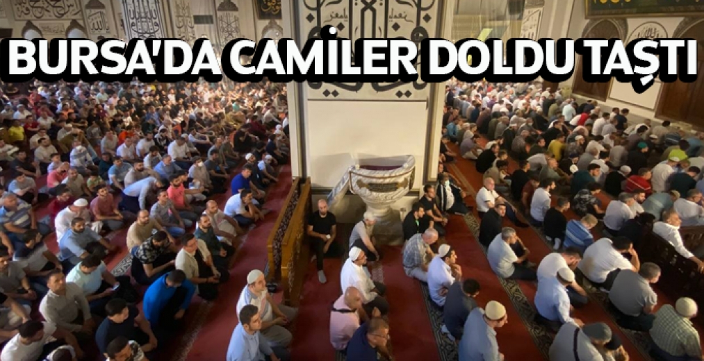 Bursalılar Bayram Namazı İçin Camileri Doldurdu