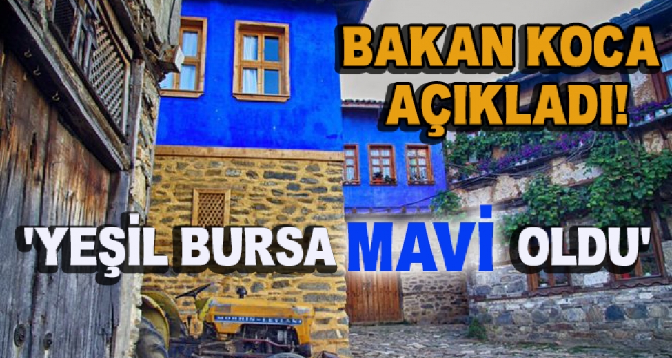 Bursalılara Müjdeli Haber Bakan Koca'dan Geldi!