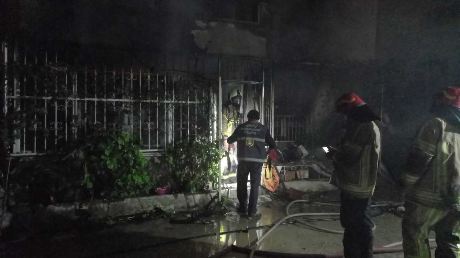 Bursa'da Korkutan Yangın