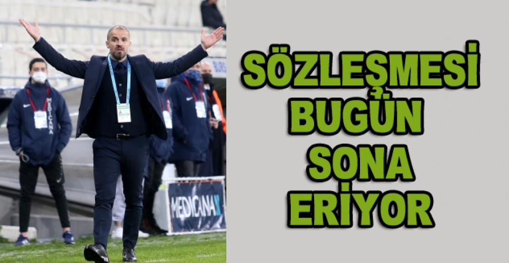 Bursaspor'da Teknik Direktör Mustafa Er'in Sözleşmesi Bugün Sona Eriyor