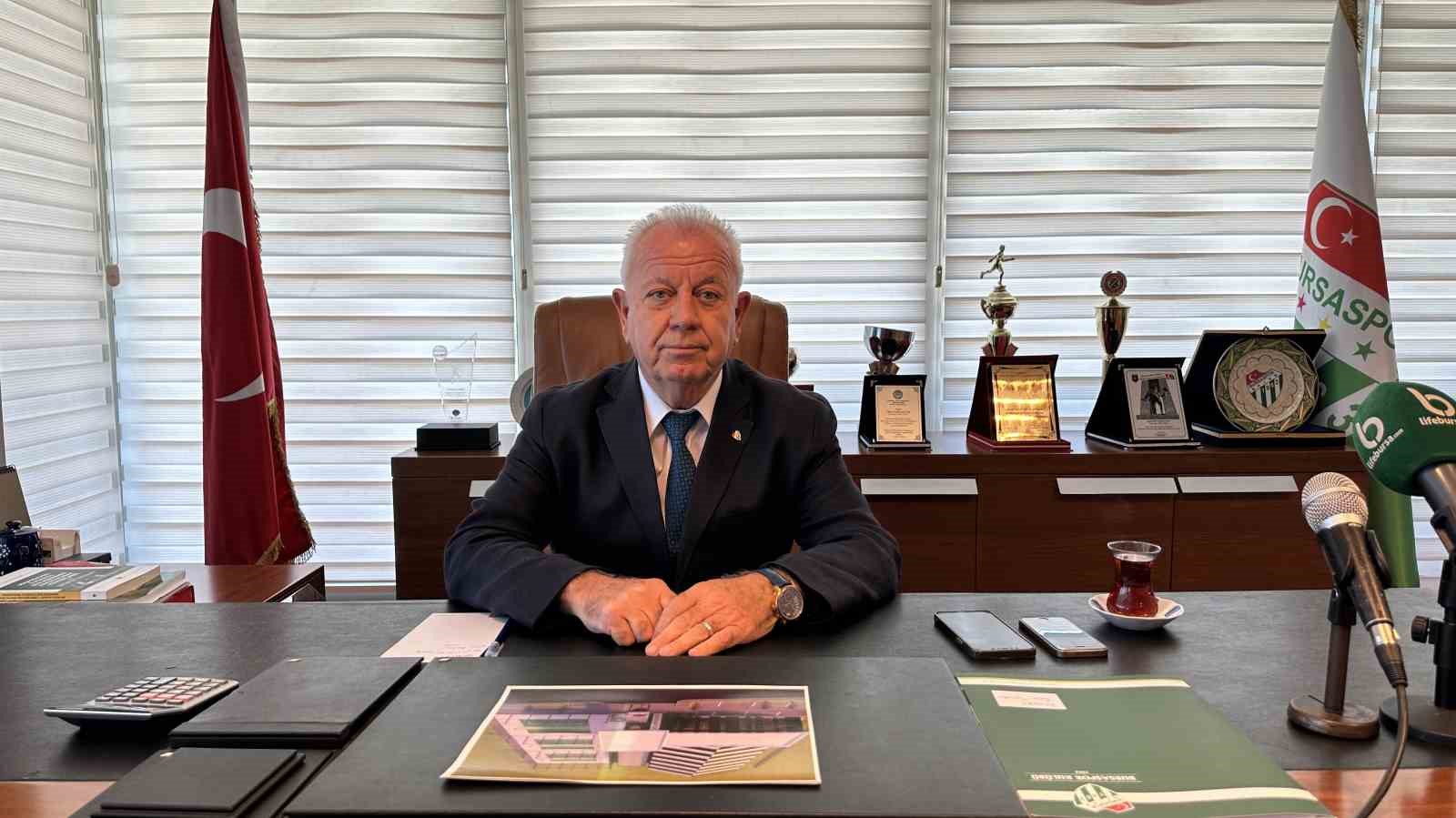 Bursaspor Divan Kurulu Başkanı Galip Sakder: “Hukuki Mütalaaya Başvurulmuştur”