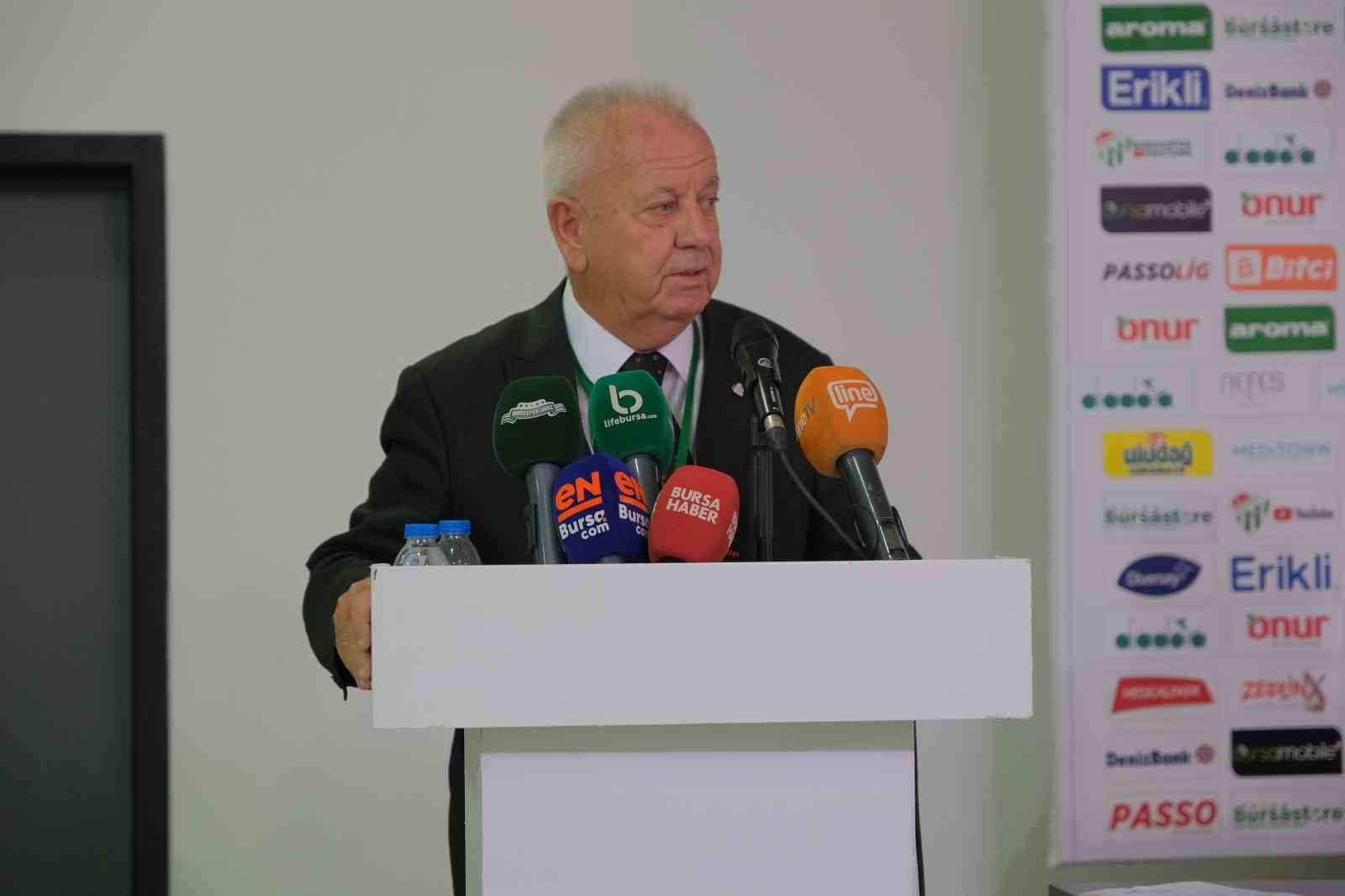 Bursaspor Divan Kurulu Başkanı Galip Sakderden Olağanüstü Kongre Öncesi Önemli Açıklama