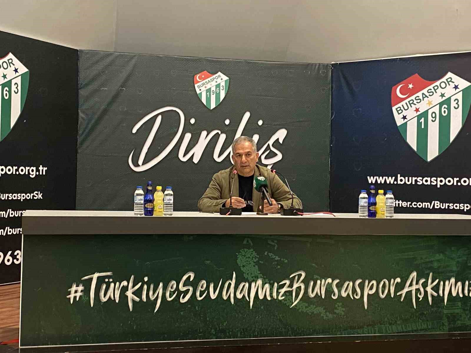 Bursaspor Genel Sekreteri Erkan Öncel: “Transfer Tahtasını Açacağız”