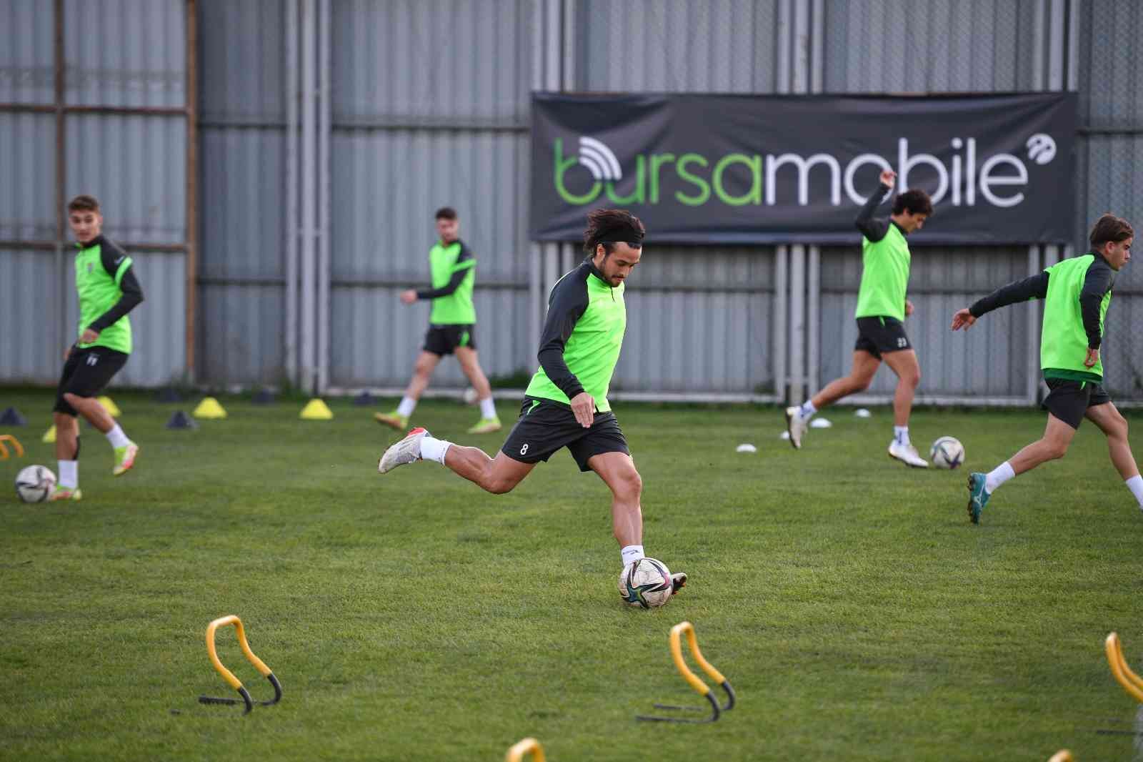 Bursaspor'da Gaziantep Fk Maç Hazırlıkları Sürüyor