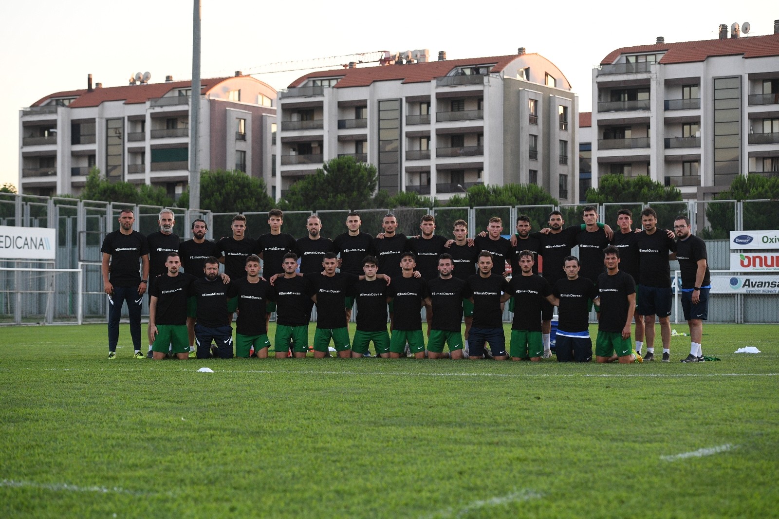 Bursasporlu Futbolcular Elmalı Davasına Tepki Gösterdi