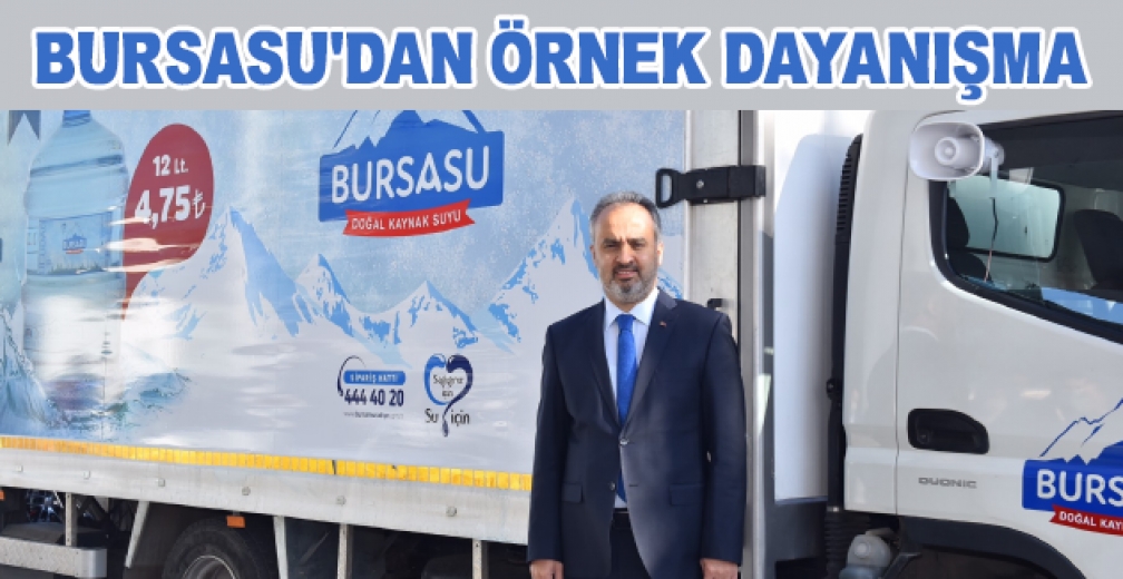 Bursasu'dan Örnek Dayanışma